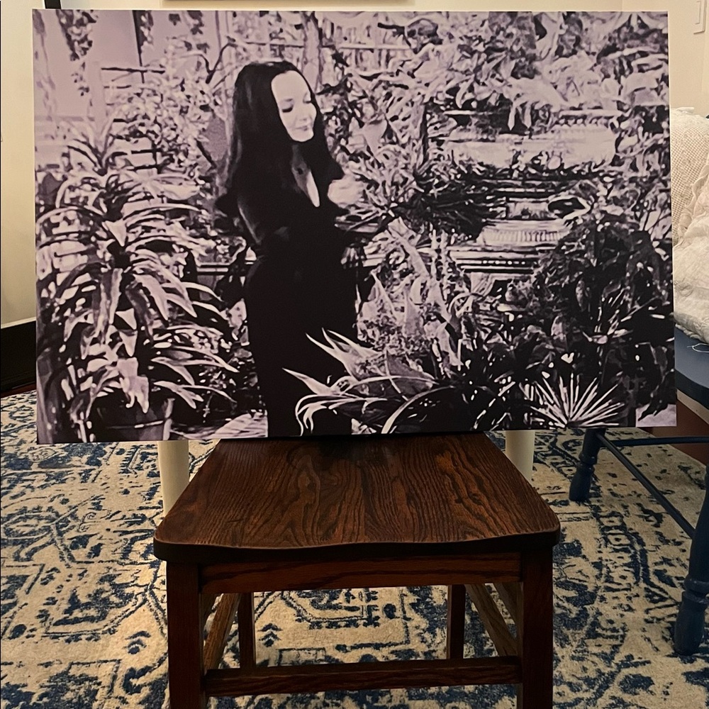 Morticia Addams Family Canvas Art